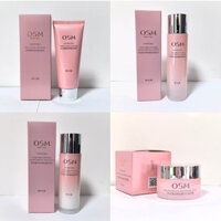 Osm / osm Pearl Pink Kem Dưỡng Ẩm Mờ Toner Light Dưỡng Ẩm Sữa Rửa Mặt Làm Sạch