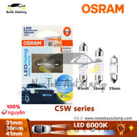 Osram C5W LED 31mm 36mm 6000K 6700K Trắng 12V Xe Festoon Bóng đèn Trang Bị Nội Thất LEDrving