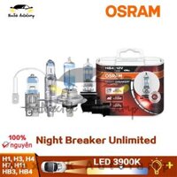 OSRAM NIGHT BREAKER UNLIMITED H1 H3 H4 H7 H11 HB3 HB4 12V 55W 60W 3900K Đèn vàng ô tô Halogen Đèn pha Nhà máy gốc