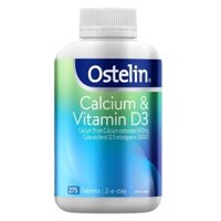 (Ostelin 275v) Viên uống bổ sung Canxi và Vitamin D3, Ostelin Calcium & Vitamin D3, 275 viên, Úc