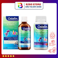 Ostelin bổ sung canxi cho bé và vitamin D3 Kids Milk Calcium & Vitamin D3 Liquid 90ml của Úc