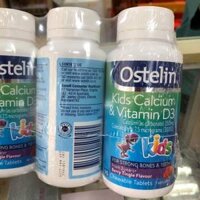 OSTELIN CALCIUM & VITAMIN D KIDS CHEWABLE 90 VIÊN