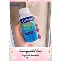 Ostelin Calcium & Vitamin D3 - Viên canxi cho bà bầu và người lớn tuổi 130 viên
