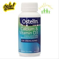 Ostelin Calcium & Vitamin D3 130 viên - Canxi cho bà bầu
