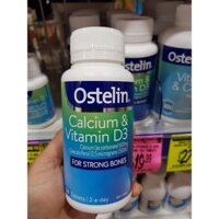 Ostelin canxi & vitamin D3 bầu 130 viên