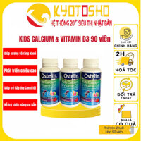 Ostelin Kids Calcium & Vitamin D3 90 viên bổ sung canxi và vitamin D3 cho trẻ