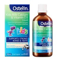 Ostelin Kids Milk Calcium & Vitamin D3 Liquid 90ml của Úc
