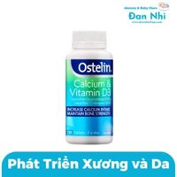 Ostelin Viên Nén Bổ Sung Canxi Calcium & Vitamin D3 130 Viên