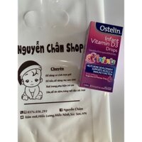 Ostelin Vitamin D3 drop nhỏ giọt 2,4ml
