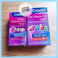 Ostelin Vitamin D3 Liquid/Drops cho bé