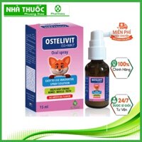 OSTELIVIT D3+MK7 Vitamin D3 K2 MK7 dạng xịt