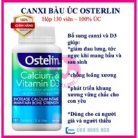 Osterlin calcium & vitamin d3 bổ sung canxi và d3