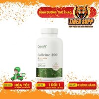 Ostrovit Caffeine 200 mg - Viên Uống Giúp Tỉnh Táo, Tập Trung - Chính hãng