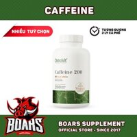 OSTROVIT CAFFEINE 200MG - VIÊN UỐNG GIÚP TỈNH TÁO TẬP TRUNG TINH THẦN TRONG LÚC TẬP LUYỆN, HỌC TẬP