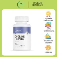 OstroVit Choline + Inositol - Chăm Sóc Sức Khỏe Gan, Hỗ Trợ Hệ Thần Kinh (90 Viên)