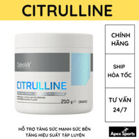 OstroVit Citrulline 210g hỗ trợ tăng sức mạnh, sức bền, tăng hiệu suất tập luyện