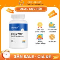 OstroVit Digezyme Digestive Enzymes 90 viên - Hỗ Trợ Tiêu Hóa