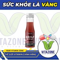 Ostrovit Ketchup Ăn Kiêng, Nước Sốt Cà Chua Ăn Kiêng, ít năng lượng, Giúp bữa ăn ngon mà không sợ thừa calo - 350g