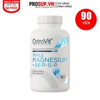 OstroVit Magnesium + B6 P-5-P (90 viên) - Thực phẩm bổ sung