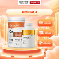 Ostrovit Omega 3 - Viên Dầu Cá Hỗ Trợ Hệ Tim Mạch, Trí Não, Tăng Cường Thị Lực, Sáng Mắt.