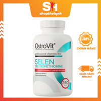 Ostrovit Selenium 200mcg (220 Viên) - Tăng Cường Hệ Miễn Dịch, Chống Oxy Hoá