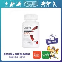 Ostrovit Vitamin ADEK Viên Uống Bổ Sung 4 Loại Vitamin A, D3, E, K2, Hộp 200 Viên