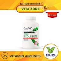 OstroVit Zinc Picolinate - Viên Kẽm Tăng Đề Kháng, Điều Hòa Nội Tiết Tố