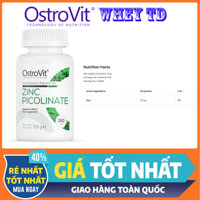 OstroVit Zinc Picolinate 150 Viên - Bổ sung kẽm tăng sức mạnh phát triển cơ bắp