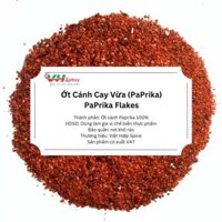 Ớt Cánh Paprika - Ớt Cánh Cay Vừa Túi 1Kg(Paprika Flakes) Việt Hiệp