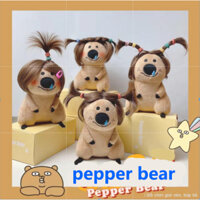 Ớt chuông gấu búp bê búp bê 16cm có tóc sang trọng đồ chơi kèn búp bê xấu xí dễ thương bestie quà tặng sinh nhật