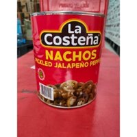ỚT LÁT NGÂM LACOSTENA JALAPENO NACHO SLICES 2.8KG