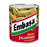 Ớt Nguyên trái ngâm hiệu Embasa Whole Jalapeno In Escabeche 2.61 Kg