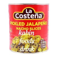 Ớt Xanh Ngâm Cắt Lát Jalapeno Nachos Peppers Pickled