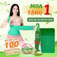 Ớt Xanh Tách Nhiệt - Đai Sợi Nhiệt Cho Eo Thon Dáng Đẹp Thiên Nhiên Việt