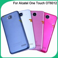 Ot6012 Battery Cover For Alcatel One Touch Idol mini 6012 6012X 6012A 6012W 6012D Back Housing Battery Case Cover Hard PC