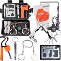 OTEQPT Thiết Bị Đi Bộ Đường Dài Phổ Biến Cắm Trại Survival Kit Phụ Kiện Không Thấm Nước Nhãn Hiệu Riêng