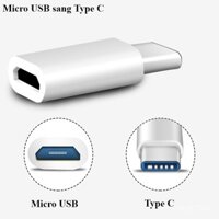 [OTG] Đầu Chuyển Đổi Từ Micro Usb Sang Type C