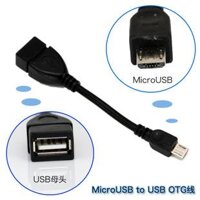 OTG Dây Nối Cáp Dữ Liệu Điện Thoại-Máy Tính Bảng Micro USB Tô Đậm Dòng Sản Phẩm Được Sản Xuất Tại Nhà Máy V8 Miệng