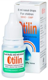 Otilin – Thuốc nhỏ mũi trẻ em 8ml giúp thông mũi, giảm nghẹt mũi an toàn (lốc 10 lọ)