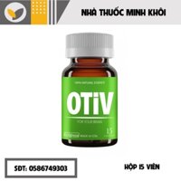 OTIV Hô Trợ Cải Thiện Mất Ngủ - Đau Nửa Đầu -Tăng Cường Trí Nhớ(Có thẻ tích điểm)