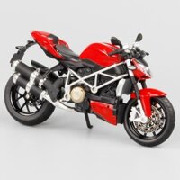 oto điệnCâu đố1 12 Diecast Model Ducati Street Fighter V4 Motorcycle Car Sound and Light Toy Collection Decoration Gift