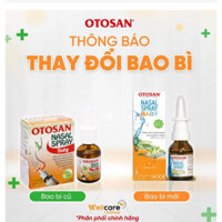 OTOSAN Nasal Spray Baby – Xịt thông mũi, giảm nghẹt mũi, viêm mũi cho trẻ Chai 20ml