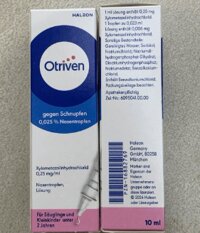 Otriven 0,025% Xịt Đức (Lọ/10ml)