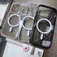 Otterbox SYMMETRY Series + Vỏ kháng khuẩn trong suốt có từ tính cho iPhone 14 pro max 14pro 14 Plus 14 13 pro max 13 pro 13 12 pro max 12 pro 12 Ốp lưng trong suốt