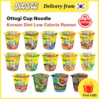 [Ottogi] Mì Cốc Hàn Quốc Authentic Low Calorie Diet Instant Glass Rice Noodle Ramen 14 Hương Vị