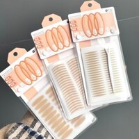 Otw Phong Cách Mới Lưỡi Liềm Loại Liền Mạch Ren Tự Nhiên Vô Hình Ô Liu Phân Đoạn Swollen Mắt Bọt Bên Trong Đôi Lưới Đôi Miếng Dán Mí Mắt