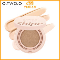 O.two.o Air Cushion BB Cream 3 màu Bảo hiểm đầy đủ Chống thấm nước Đệm che khuyết điểm lâu trôi Trang điểm mặt nhỏ gọn