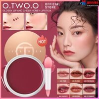 O.TWO.O Lip Gloss Lip Balm Plumping Nourish Hydrate Moisturising Shine Shimmer Plumping Lip Care (annies.shop_vn)