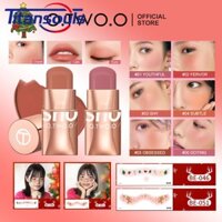 O.TWO.O Mua 1 Tặng 2, Phấn má hồng dạng thỏi + [Quà tặng miễn phí] 2 * Miếng dán hình xăm Giáng sinh, Kem má hồng mịn màng rực rỡ để trang điểm da, Chống nước và mồ hôi lâu trôi Màu nude tự nhiên M, IT IS GIRL LOVE MAKE-UP