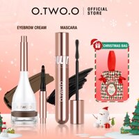 O.two.o set mascara + Bút Kẻ Lông Mày Hai Trong Một Chống Nước Lâu Trôi 100g